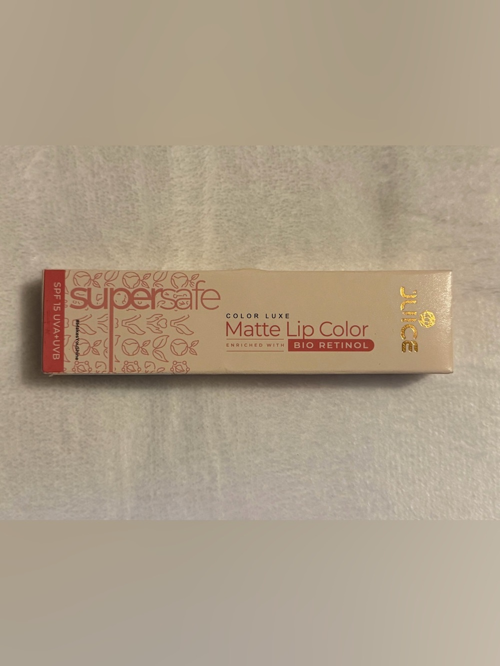 JUICE Cosmetics Matte Luxe Lipstick M09 Red Hotness